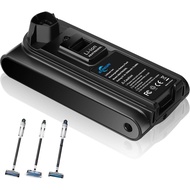 KUNLUN 21.6V XBATR620SL Battery Compatible for Shark Stratos Vacuums IZ540H IZ562H UZ565H LZ500, Rep