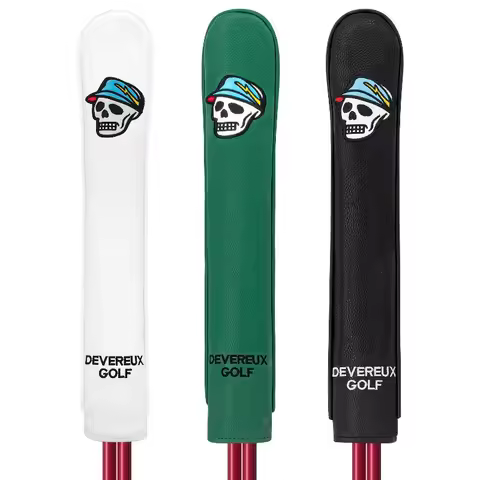 Golf directional pole head cover with hat design - directional golf head wear equipment, fashionable