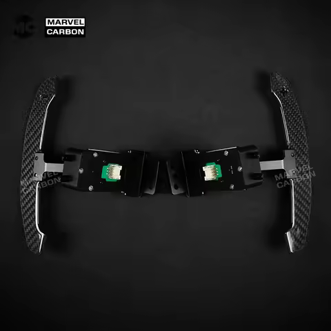 MC Magnetic Carbon Fiber Paddle Shifter Compatible for Porsche 718 Cayman gt4 991 Panamera 971 911 S