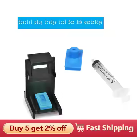 Universal Bloom Ink Cartridge Refill Pumping Tool For Canon Hp Printer 121 122 140 141 300 301 302 2