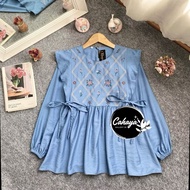 Maomao Blouse Women's Embroidered Top Size XXXL XXL XL LMS - Latest top Women's embroidered top reco