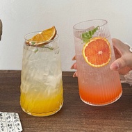 Tower shaped glass cup 440ml