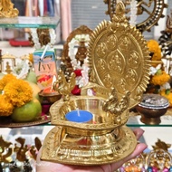 Ganesha+Larkshmi Is Good. 7.25inch./18.5c.m.--0.860Kg._NJ Ashtalashmi-No.7