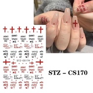 DIY Nail STICKERS Adult Nail Art/s with DONT TOUCH ME STZ-CS 170 171 225 motif