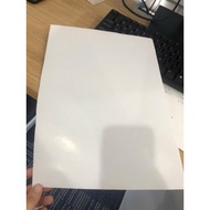 Paper Decal for laser printer (white base)