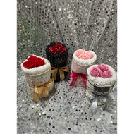 MINI SOAP FLOWERS BOUQUET 3 ROSES