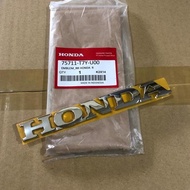 Limited Edition Original Honda Hrv Logo Emblem