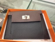 Hermès Kelly Pocket Tricolour Compact Wallet