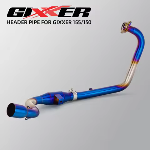 For Suzuki Gixxer gixxer150 gixxer155 sf150 sf155 Motorcycle Exhaust Modify Manifold Stainless 51mm 