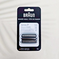 หัวโกนสำรองสำหรับเครื่องโกนหนวดไฟฟ้า Series 7 Replacement Shaver Head 74S [Braun®]