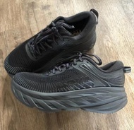 📣現貨優惠！全新HOKA ONE ONE BONDI 7 黑色絨軟跑鞋