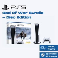 [Official SG Warranty] PS5 Sony Playstation 5 - God Of War Bundle | Ready Stocks With 1 Controller Included