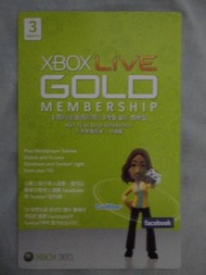 3 個月金會員卡 xbox live 3-month Gold membership /230801