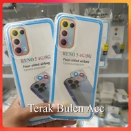 Softcase Bening OPPO RENO 5 4G/RENO 5 5G Case Clear Transparent Protec Camera