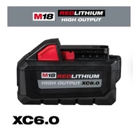 Compatible Battery Milwaukee M18 Fuel XC6.0Ah