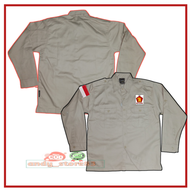 kemeja Gerindra/crem tangan panjang