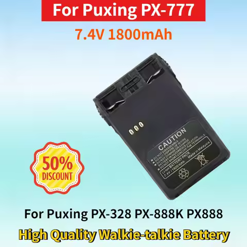 New 7.4V 1800mAh Li-ion Rechargeable Battery for Puxing PX-777 PX-328 PX-888K PX888 PX728Plus High Q