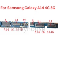 2-10Pcs Battery LCD Display Usb Charger Charging Flex FPC Connector Plug For Samsung Galaxy A14 4G 5