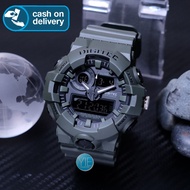 Digitec Jam Tangan Digital Pria Sport Army DA 2112 T Dual Time Original Anti Air