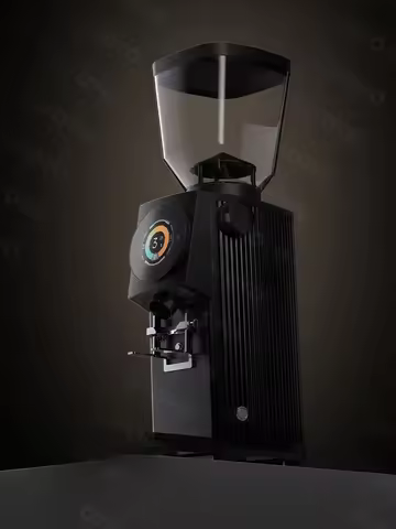 Coffee Grinder,83mm Flat Burr,Electric Grinder,LCD Touch Screen,Espresso Mill,Single Dose Commercial
