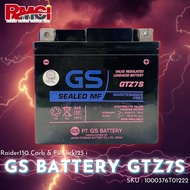 GS Battery GTZ7S Motorcycle Battery 12V Raider150 Carb & Fi/Click125 i 1000376T01222