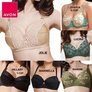 AVON BRA MIX DESIGN 3 HELAI size 34B 36B 38B 36C 38C 40C 42D