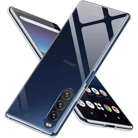 Ultra Thin Clear Soft TPU Case Cover For Sony Xperia 5 ii III IV V VI VII 10 1 Pro-I Couqe Funda