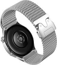 Metal Watch Strap 22 mm Compatible with Amazfit Bip 6 5/Balance/GTR 4/Garmin Venu 3 2/Huawei Watch G