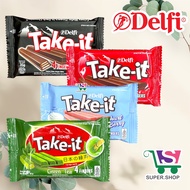 Delfi Take It Green Tea Matcha Milk Chocolate/ Yogurt Berry/ Dark Chocolate/ 35 Gram/