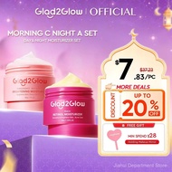 GIad2GIow Morning C Night A Set | Pomegranate Niacinamide Day Moisturizer 30g + Peach Retinol Night 