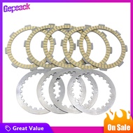 Gepeack ชุดจานคลัชแรงเสียดทานรถมอเตอร์ไซค์22311-kn4-680อะไหล่พรีเมียม22201-gbf-b40สำหรับ TL125 S Cbt