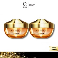 Q Russ Aura Cream คิวรัสส์ ออร่าครีม [2 กระปุก ]ครีมบำรุงผิวเนื้อบางเบา ลดเลือนรอยสิว ฝ้า กระ จุดด่า