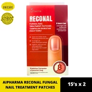 AIPHARMA RECONAL FUNGAL NAIL TREATMENT PATCHES 15 PATCHES X 2 POUCHES
