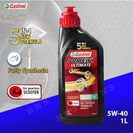 Castrol POWER1 Ultimate 4T Scooter 5W-40 Motor Oil 1L Fully Synthetic JASO MAB
