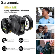 ไมค์ Saramonic BlinkMe B2 2.4G Dual Wireless Lavalier Microphone For iPhone/Android Phone/Camera/Lap