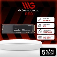 Crucial P310 CT1000P310SSD8 SSD Hard Drive 1TB PCIe Gen4 NVMe M.2 2280 -