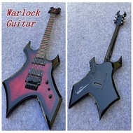 BC RICH MK3 Warlock Electric Guitar Black bevel Active EMG Pickup Tremolo Bridge High Quality Guitar