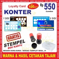 MEMBER Cards | LOYALTY CARD COUNTER | LOYALTY CARD COUNTER (100pcs)