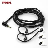 FAAEAL Replacement Cable For KZ EDX ZEX ZSN PRO DQ6 CCA CA4 TRN MT1 PRO BLON BL03 Moondrop Aria KATO