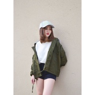 Premium Moss Green KhakiJacket (AK203)