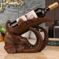 Ornaments Living Room TV Cabinet Decorations Entrance Wine Rack Wine Cabinet Restaurant Wood Grain W