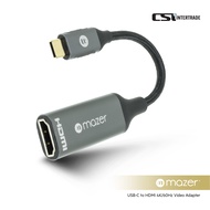 Mazer หัวแปลง Hub USB-C to HDMI 4K/60Hz Video Adapter รองรับ Windows iOS Mac รุ่น M-USBCAL350-GY