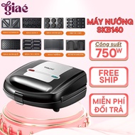 SOKANY 8-TRAY SKB140 sandwich machine, good non-stick, large capacity up to 750W SKB140