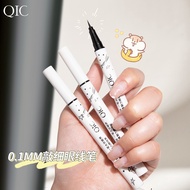 Qic Eyeliner Waterproof Oil-Proof Non-Smudge Eyeliner Ultra-Fine Liquid Eyeliner Pen Douyin Domestic Product Makeup
