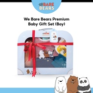 We Bare Bears 5in1 Special Limited Edition Premium Baby Boy Gift Set 0-6 Months / SetHadiah W3GGIFP-N112-RE WBB