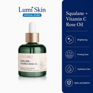 Biossance Squalane + Vitamin C Rose Oil Brightening Facial Oil Care 50ml Ready Stock