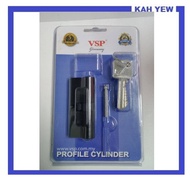 VSP 70mm Cylinder Double Key Lock