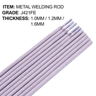 20pcs Carbon Steel Super Fine Metal Welding Electrode Besi Kimpal Rod Metal Welding Rod Bengkel Pagar Bumbung Grill Besi