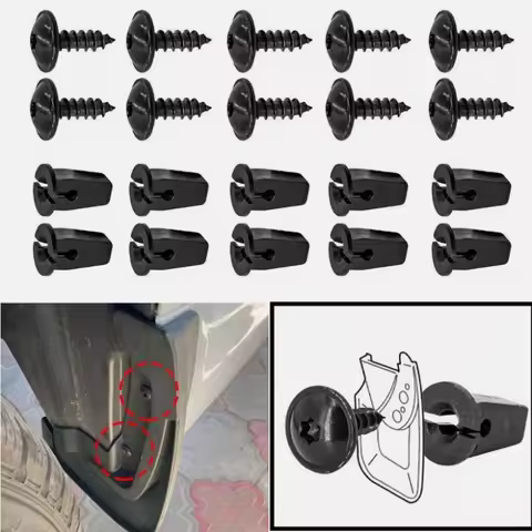 20pcs Engine Cover Undertray Splashguard Wheel Arch Torx Screw Fastener Clips For VW Audi A1 A3 A4L 