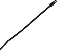 Panduit PLP2S-M0 Pan-Ty Push Mount Tie, Weather Resistant Nylon 6.6, Standard Cross Section, Curved 